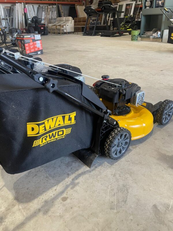DEWALT RWD 21" Gas Lawn Mower - Powerful Briggs Engine | Retail $419. - Image 2