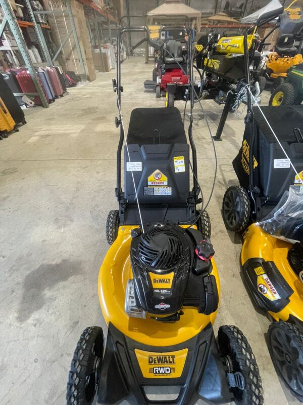 DEWALT RWD 21" Gas Lawn Mower - Powerful Briggs Engine | Retail $419. - Image 3