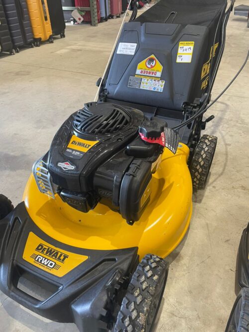 DEWALT RWD 21" Gas Lawn Mower - Powerful Briggs Engine | Retail $419.
